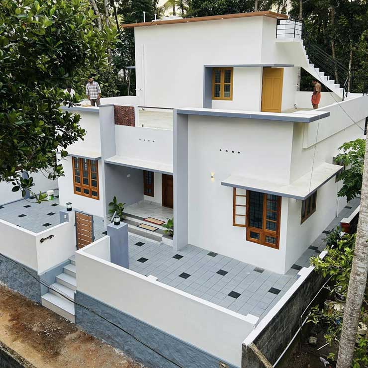 Home for Mr. Anil Kumar at Neyyatinkara done by greenhouse Designers and Builders