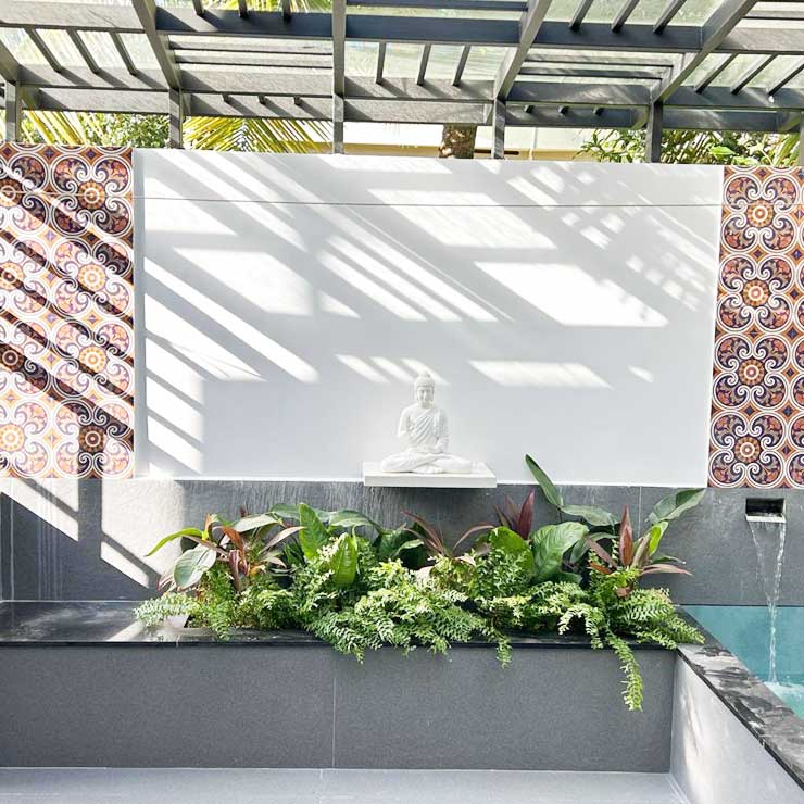 Renovation for Mr. Brijesh Radhakrishnan at Pattom done by greenhouse Designers and Builders