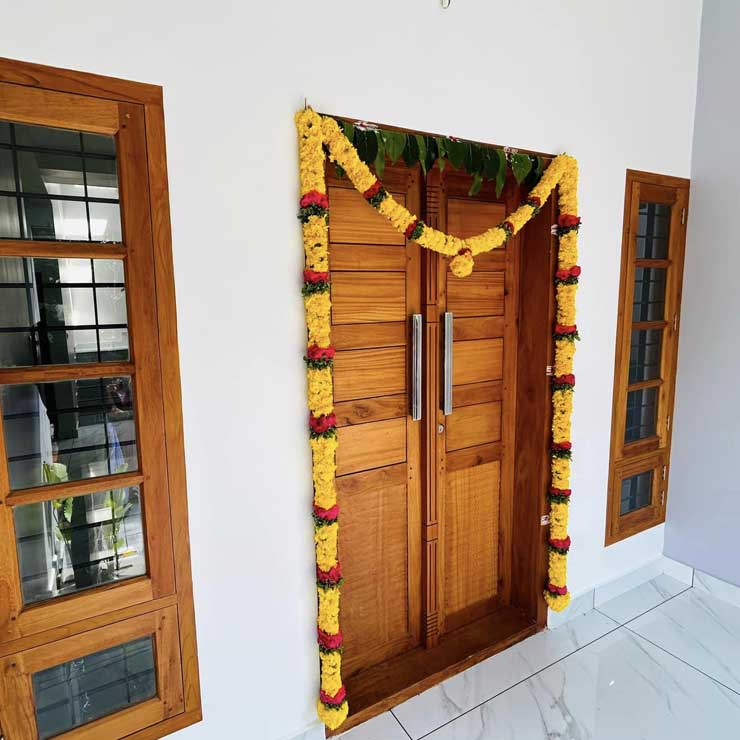 Home for Mr. Anil Kumar at Neyyatinkara done by greenhouse Designers and Builders