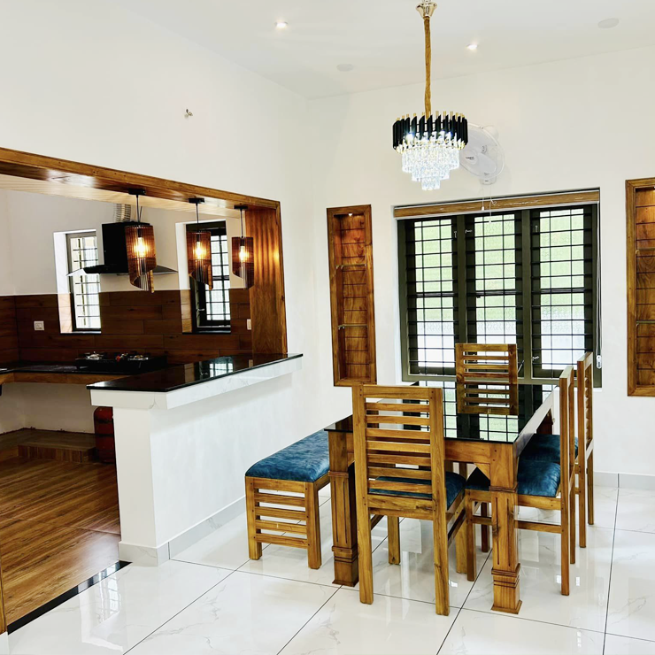 Home for Mr. Shiju at Pudhuchery done by greenhouse Designers and Builders