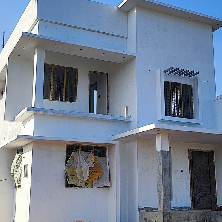 Home for Mr. Ratheesh at Puduchery done by greenhouse Designers and Builders