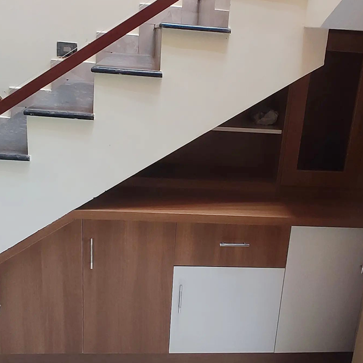 Interior Design for Mr. Prasanth at Karyavattam done by greenhouse Designers and Builders