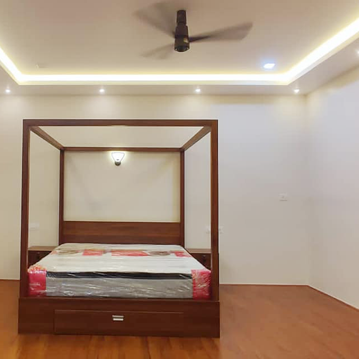 Home for Mr. Shiras Shajahan at Aatingal done by greenhouse Designers and Builders