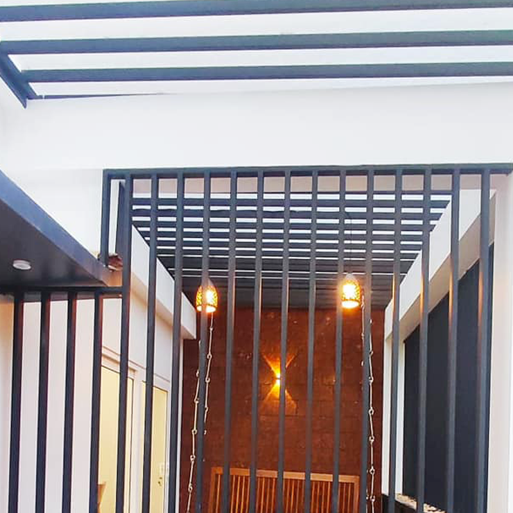 Home for Mr. Shiras Shajahan at Aatingal done by greenhouse Designers and Builders