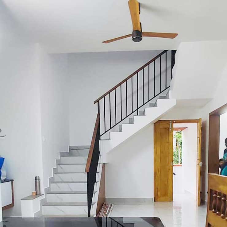 Home for Mr.Abhilash at Pattakulam done by greenhouse Designers and Builders