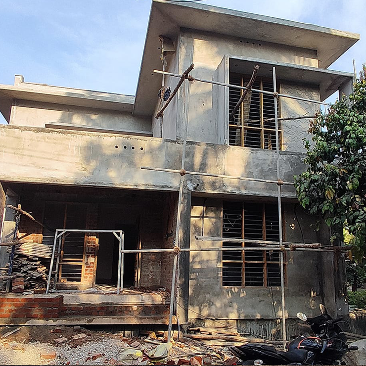 Home for Mr. Pradeep Rajarathnam at Peroorkada done by greenhouse Designers and Builders