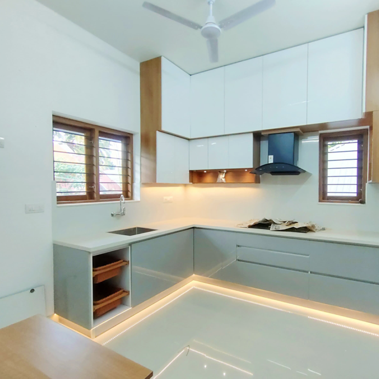 Home for Mr. Pradeep Rajarathnam at Peroorkada done by greenhouse Designers and Builders