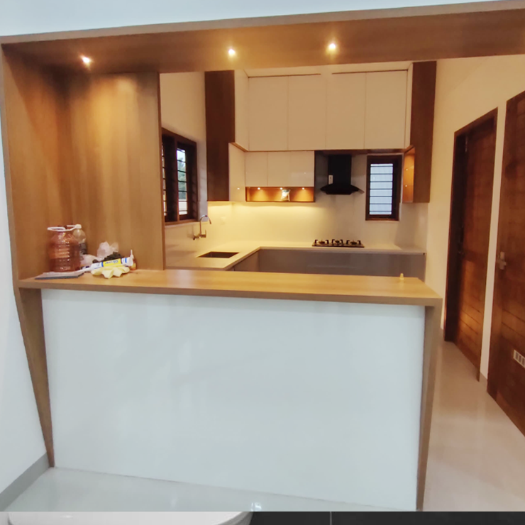 Home for Mr. Pradeep Rajarathnam at Peroorkada done by greenhouse Designers and Builders