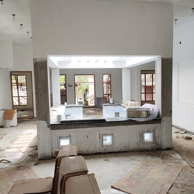 Home for Mr. Rejith Kumar at Kallambalam done by greenhouse Designers and Builders