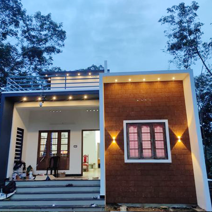 Home for Ms. Padma at Poovachal done by greenhouse Designers and Builders