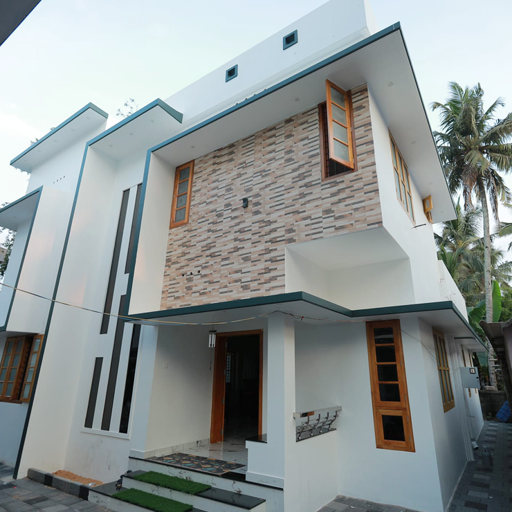 Home for Mr. Ratheesh at Kaniyapuram done by greenhouse Designers and Builders