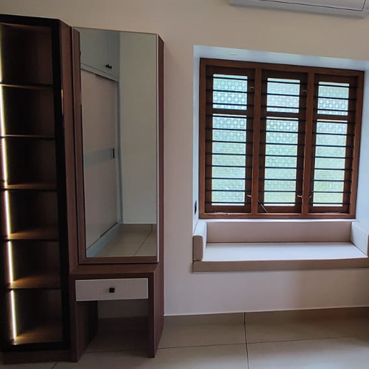 Home for Mr Mahadeva Iyer at Peyad done by greenhouse Designers and Builders