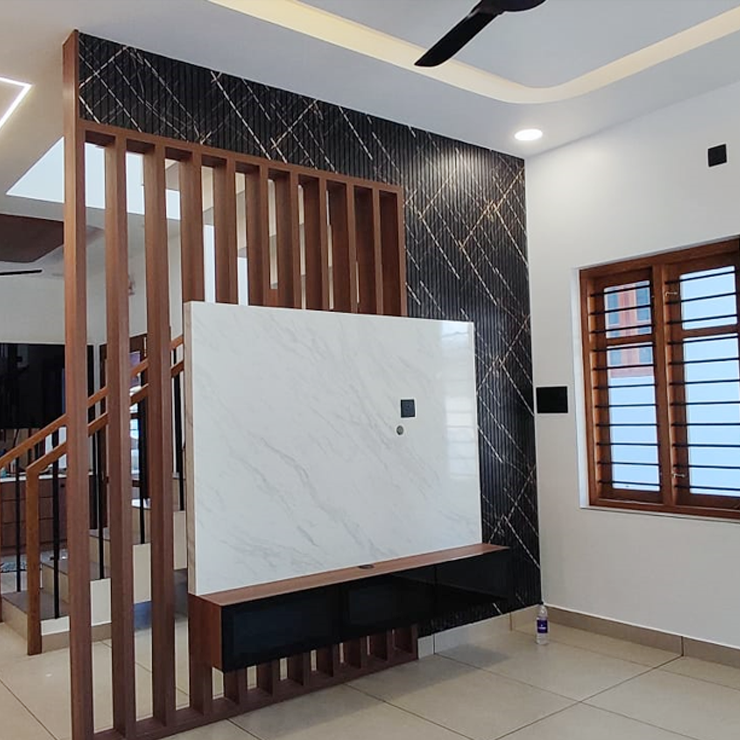 Home for Mr Mahadeva Iyer at Peyad done by greenhouse Designers and Builders