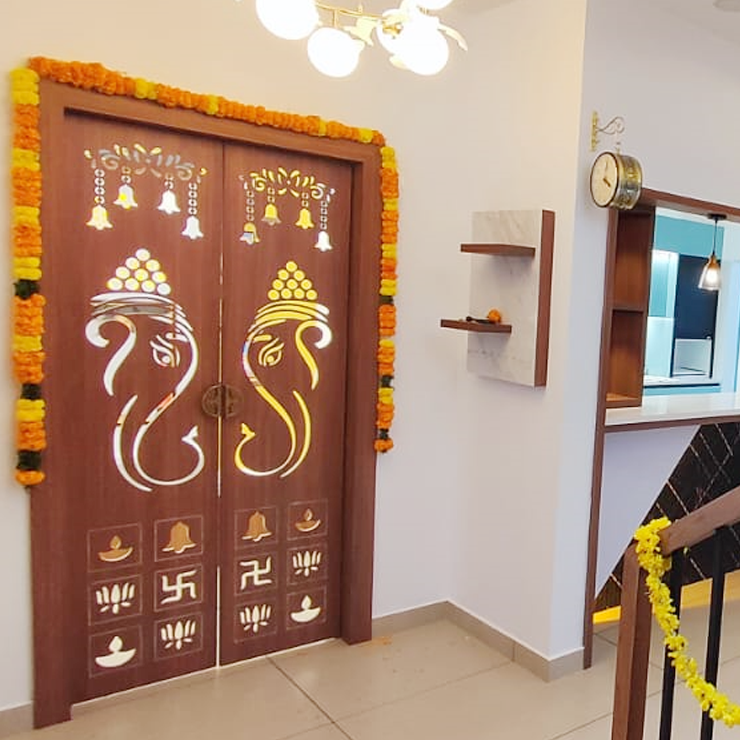 Home for Mr Mahadeva Iyer at Peyad done by greenhouse Designers and Builders